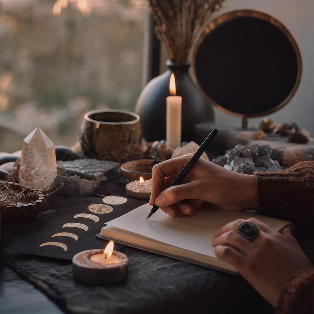 New Moon Manifestation Rituals: A Grounded Guide to Setting Intentions by the Dark Moon